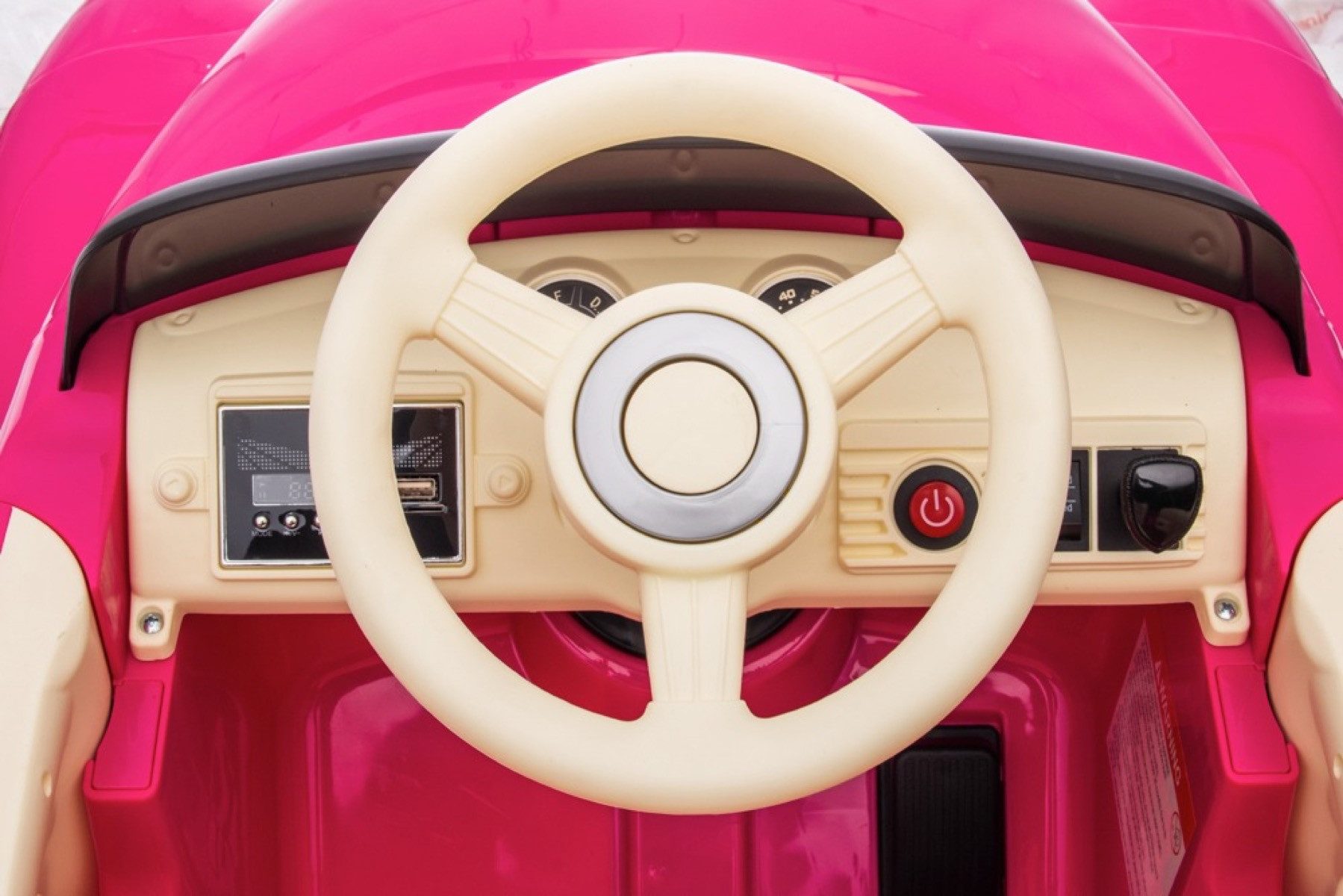 TPFLiving electric children's car go-kart with EVA and plastic tires for drifting, load capacity 30 kg, children's vehicle with soft start and automatic braking