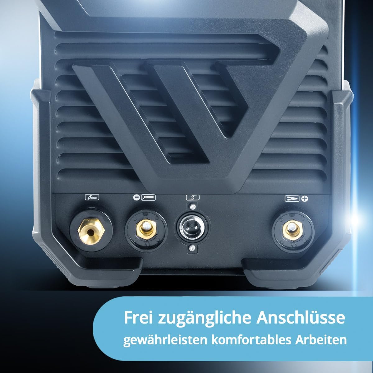 STAHLWERK welding machine 2 in 1 combo fully equipped AC/DC TIG 200 ST – TIG & MMA welding is possible up to 200 A, IGBT inverter, HF ignition, smart cooling, ideal for aluminum & steel