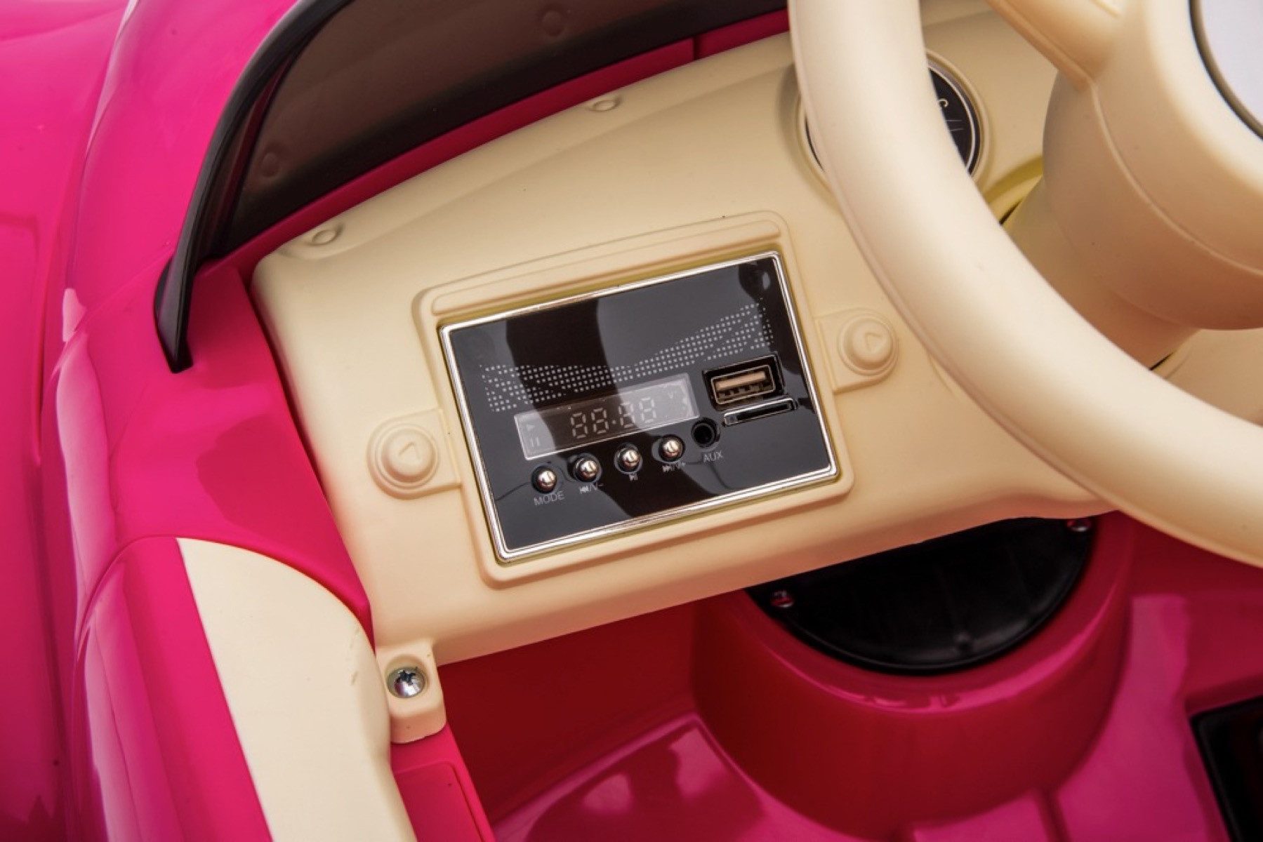 TPFLiving electric children's car go-kart with EVA and plastic tires for drifting, load capacity 30 kg, children's vehicle with soft start and automatic braking