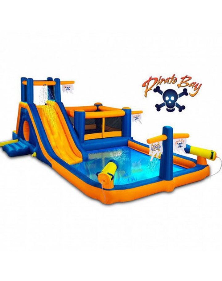The Pirates Bay Inflatable Play Park by Blast Zone