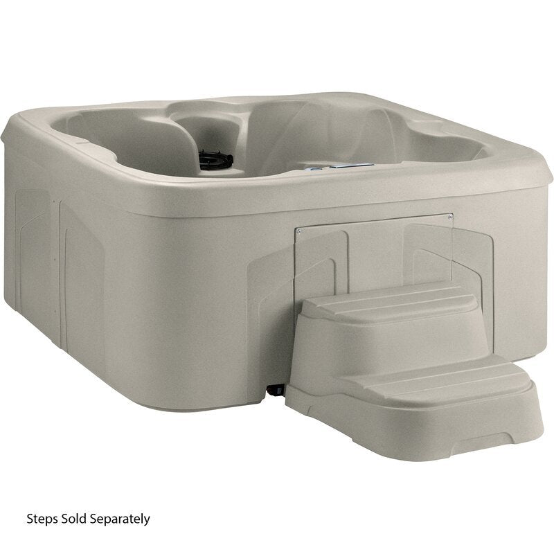 Lifesmart Spas LS100 4 - Person 13 - Jet Rectangular Plug And Play Hot Tub