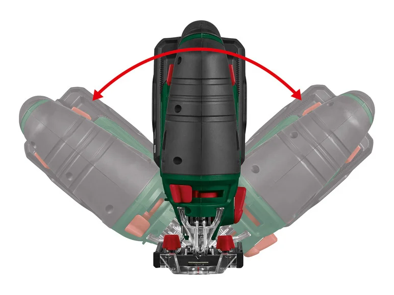 PARKSIDE Scie sauteuse pendulaire sans fil PSTDA 20-Li C3, 20 V