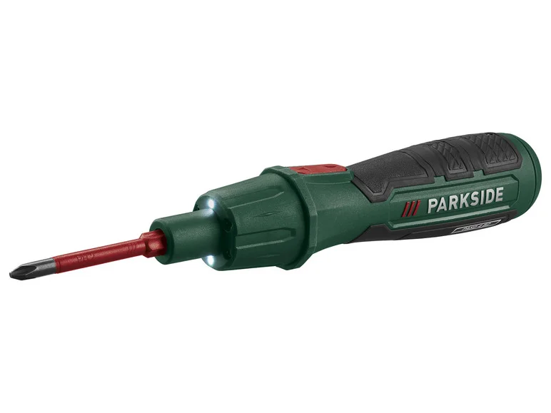 PARKSIDE Tournevis sans fil PASD 4 B2, 4 V, avec 6 embouts