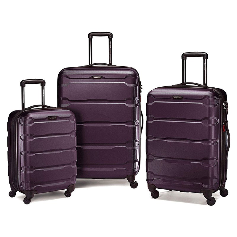 Samsonite Omni PC Hardside Expandable Luggage with Spinner Wheels,  3-Piece Set (20/24/28)