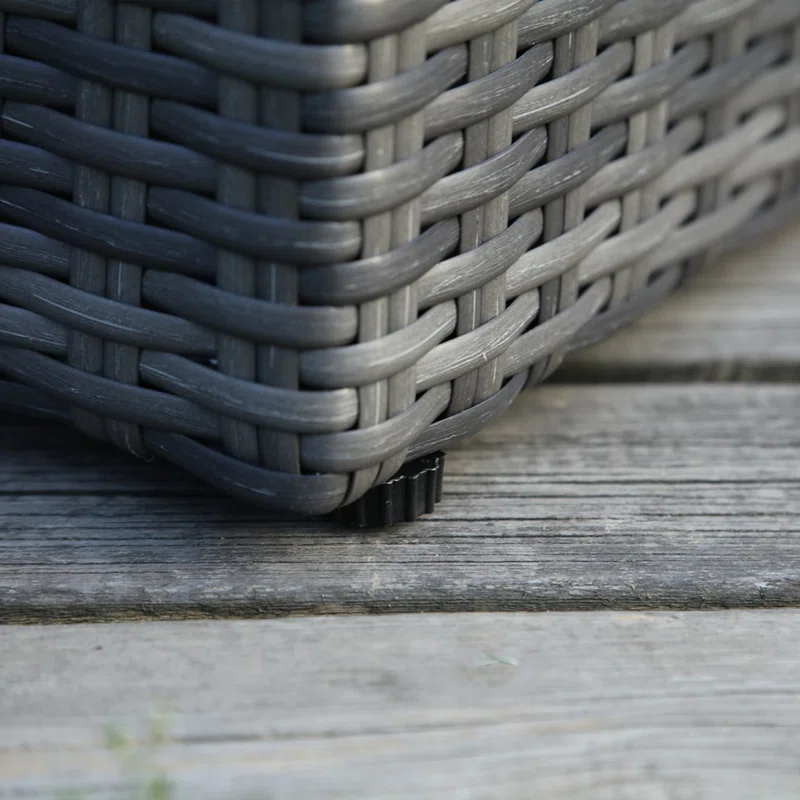 Wicker 8 - Person Garden Lounge Set with Cushions