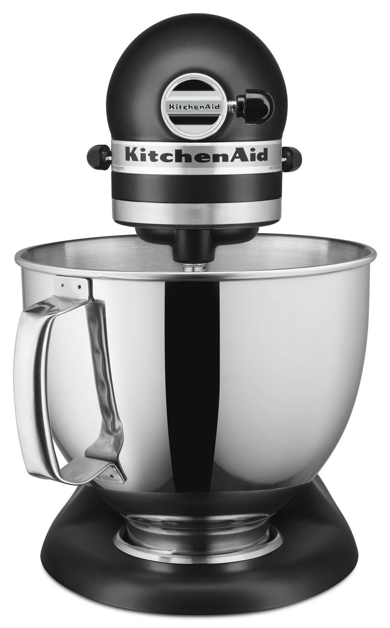 KitchenAid Artisan Series 5 Quart Tilt-Head Stand Mixer, Black Matte (KSM150PSBM)