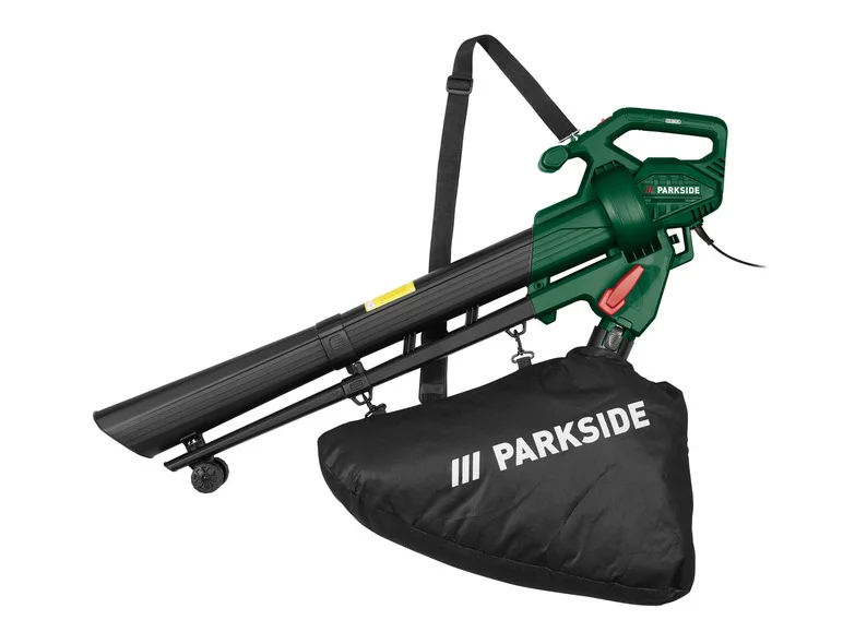 PARKSIDE Aspirateur ou souffleur de feuilles électrique 3en1 PLS 2600 B2, 2600 W, 3 en 1