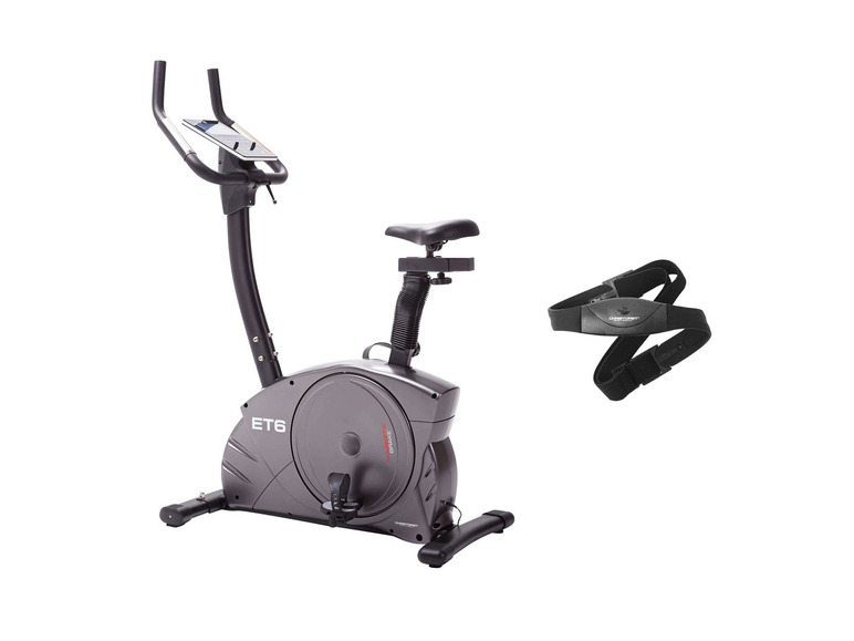 Christopeit Ergometer ET 6 inkl. Pulsmessgurt