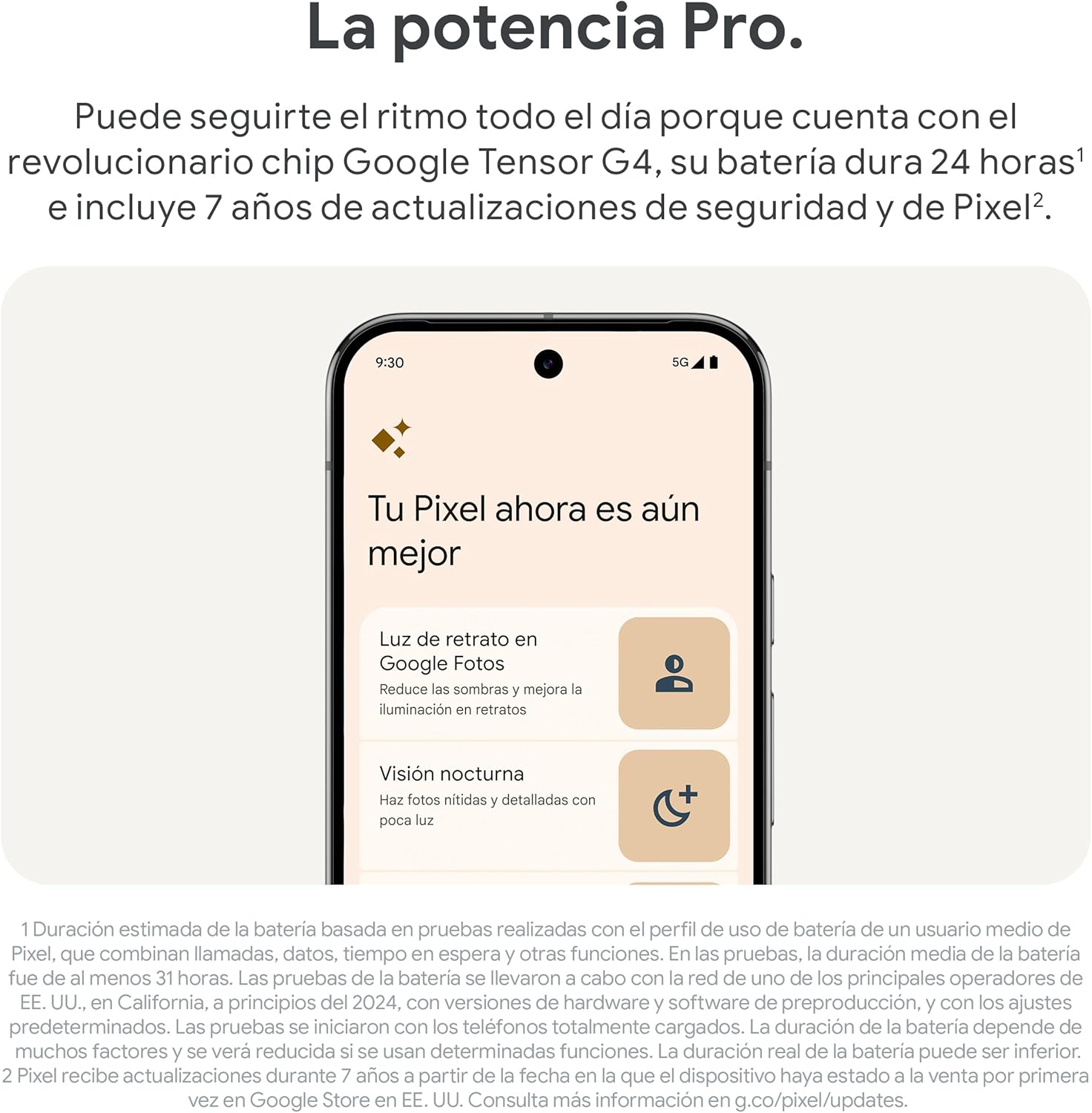 Google Pixel 9 Pro - Unlocked Android Smartphone with Gemini, Triple Rear Camera System, 24-Hour Battery Life and 6.3
