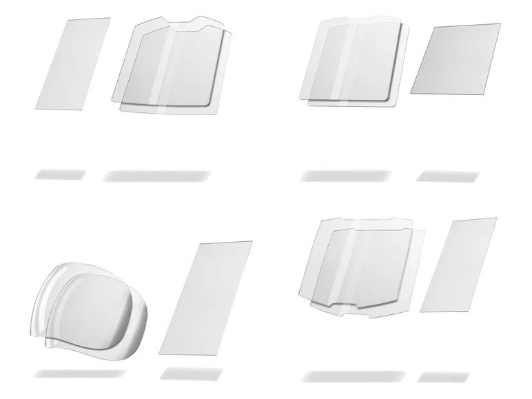 PARKSIDE Kit d'écrans de rechange pour casque de soudure PSES 3 A1, 3 pièces