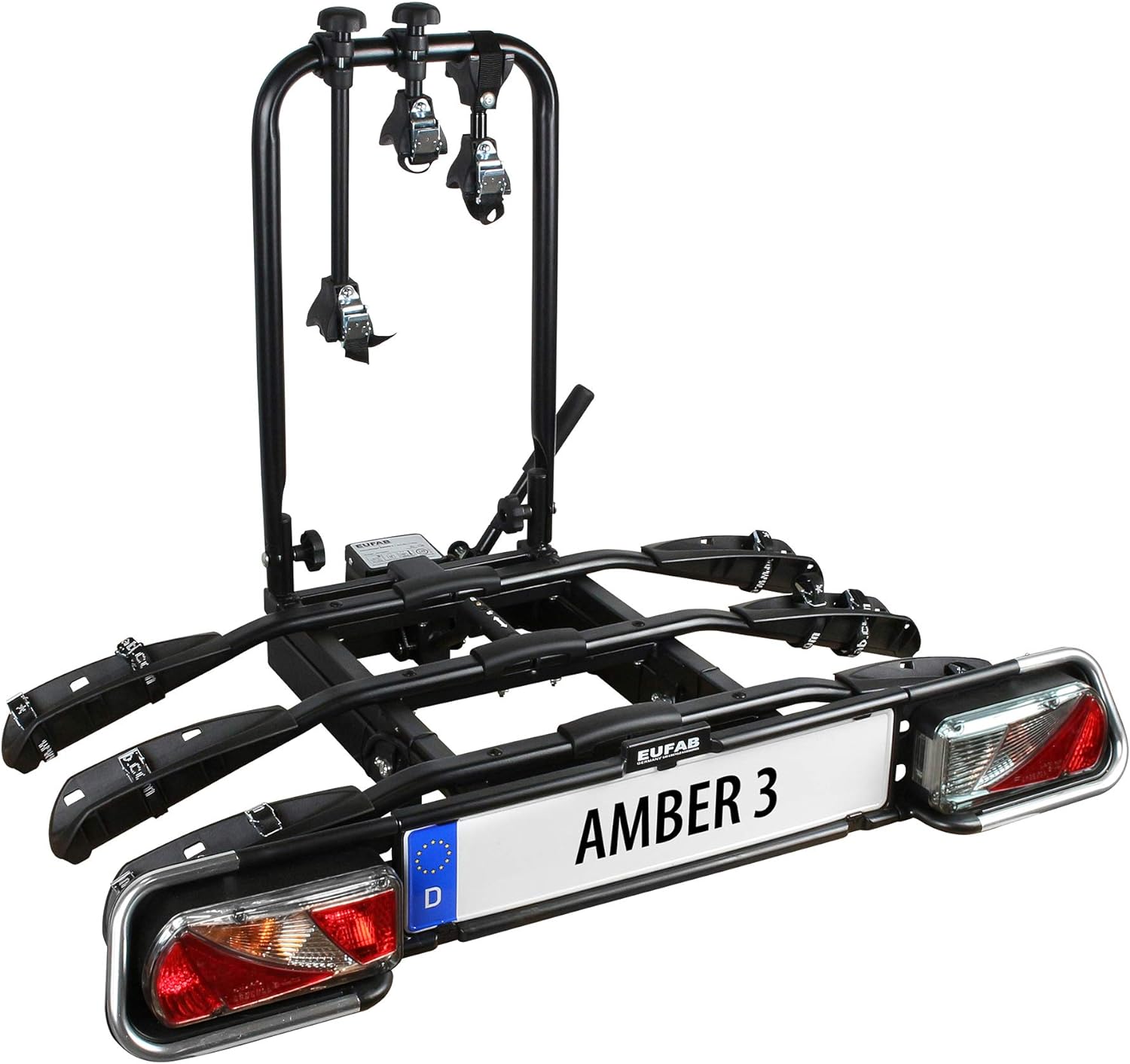 EUFAB 11555 Bicycle Rack Amber III