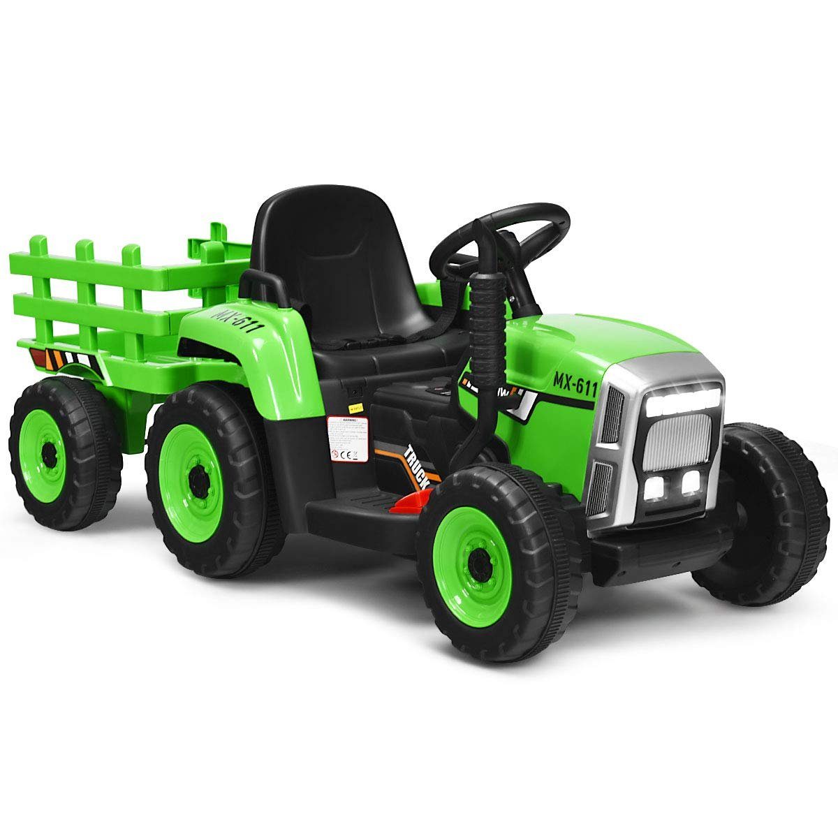 KOMFOTTEU electric children's car tractor, 30 kg load capacity, from 3 years
