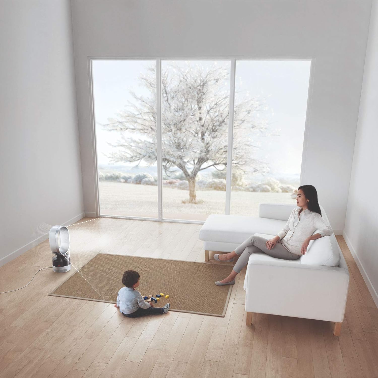 Dyson AM10 Air Humidifier White/Silver