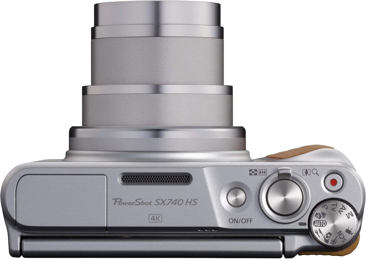 Canon SX740 HS PowerShot Digital Camera Black - Practical Compact Camera with 4K Resolution and Hybrid Autofocus - Canon Powershot Camera with 40x Optical Zoom - Auto Transfer via WLAN and Bluetooth