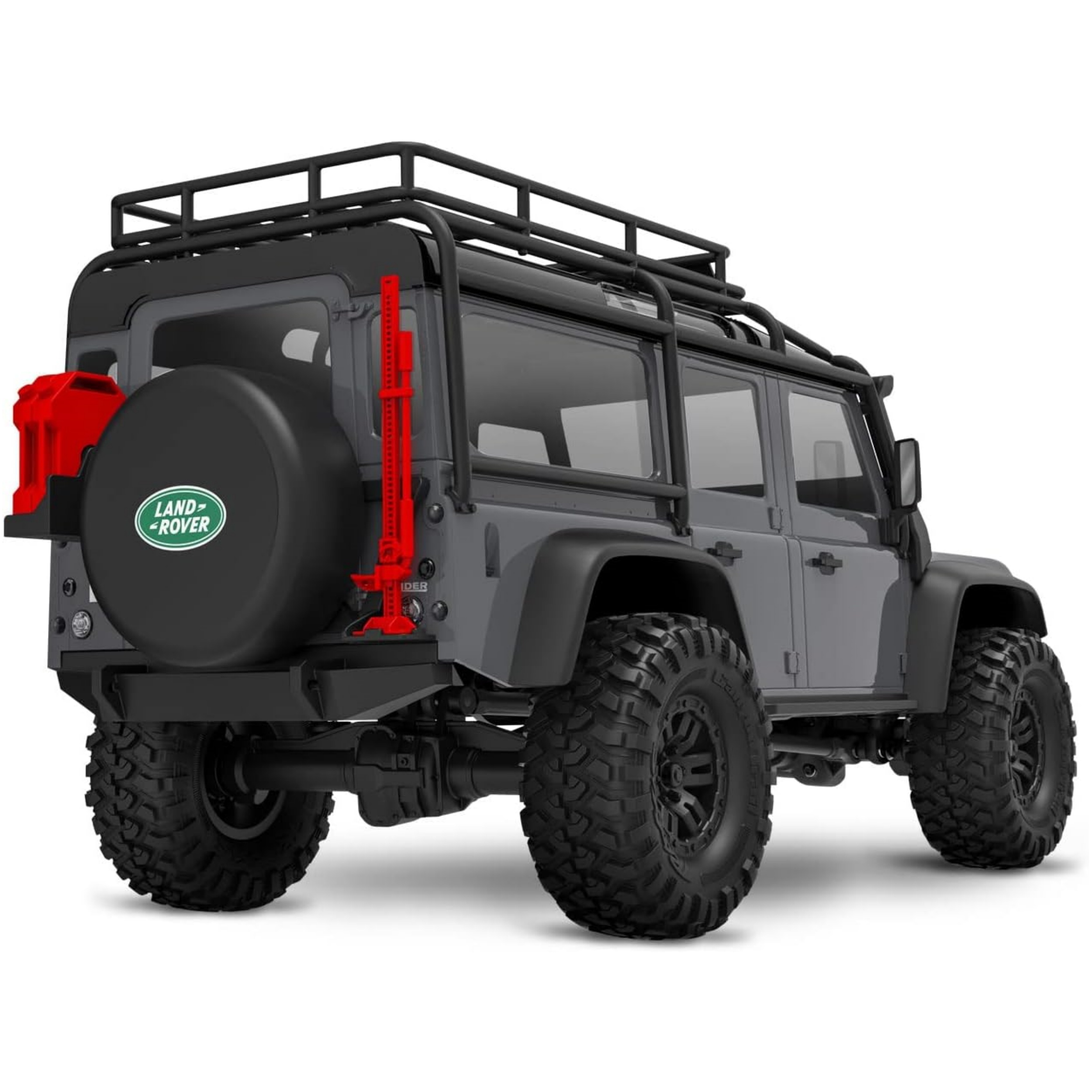 Traxxas TRX-4M Silver 1/18 4x4 LD Land Rover Defender Scale Crawler with Battery Charger 4WD RTR