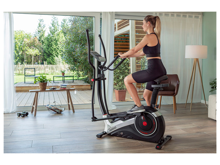 Christopeit Hybrid Trainer AX 6500, Heim- Crosstrainer 2in1