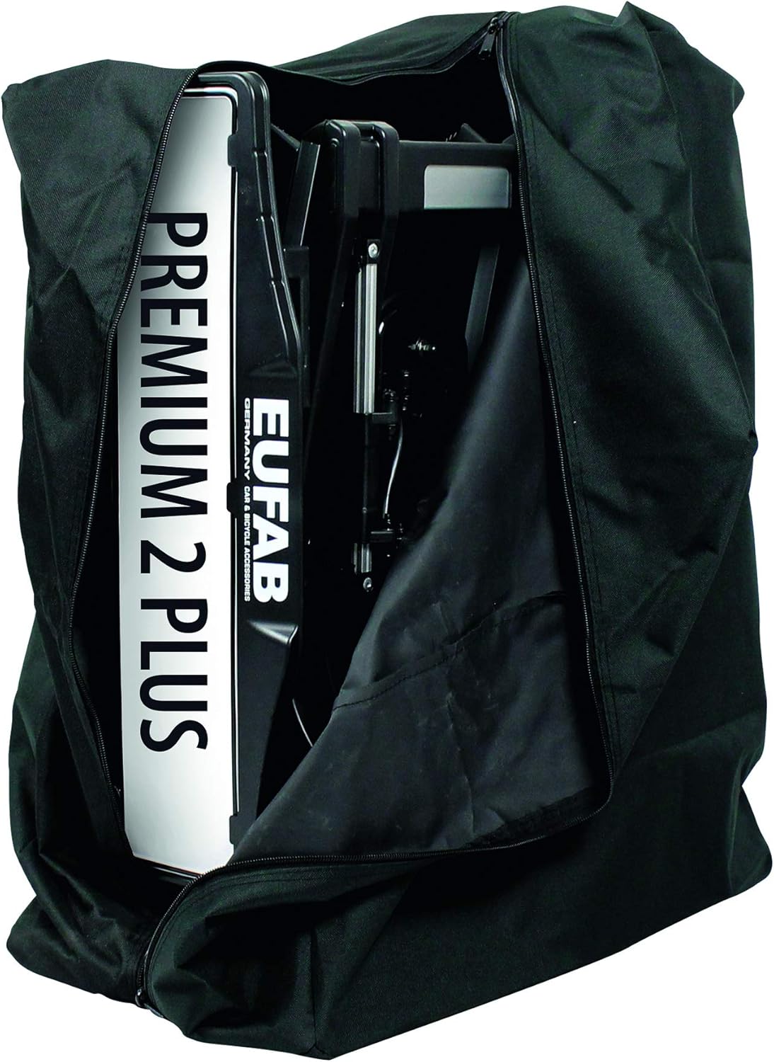 EUFAB 11523 premium II rear carrier for tow bar attachment