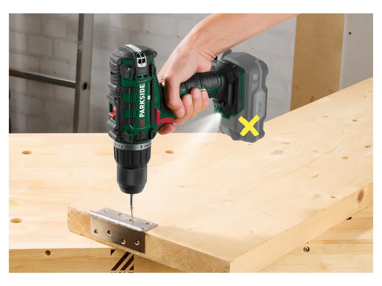 PARKSIDE Perceuse-visseuse sans fil 20 V PABS 20-Li G8, 20 V