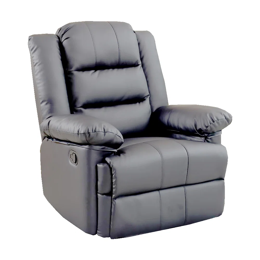 Manual Leather Match Manual Recliner