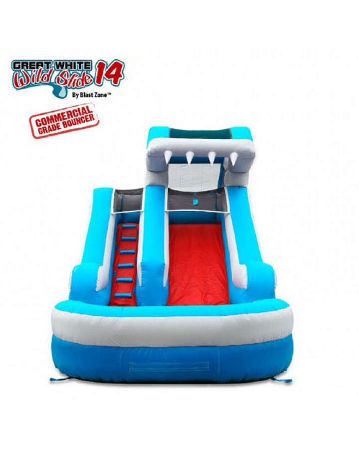 Great White Wild Slide 14 Commercial Inflatable Slide