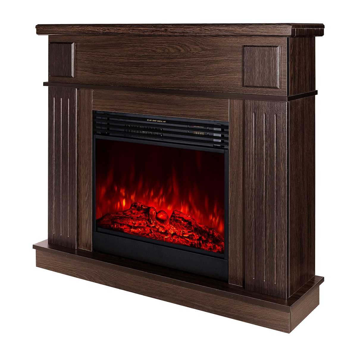 Electric fireplace Marina prestige & Mirabella, 1060x1300x300 mm, 1950 W, Burning wood crisp sound effect, 5 flame brightness levels, timer