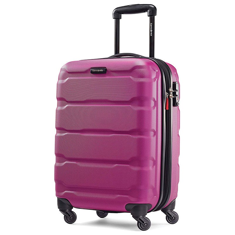 Samsonite Omni PC Hardside Expandable Luggage with Spinner Wheels,  Checked-Large 28-Inch