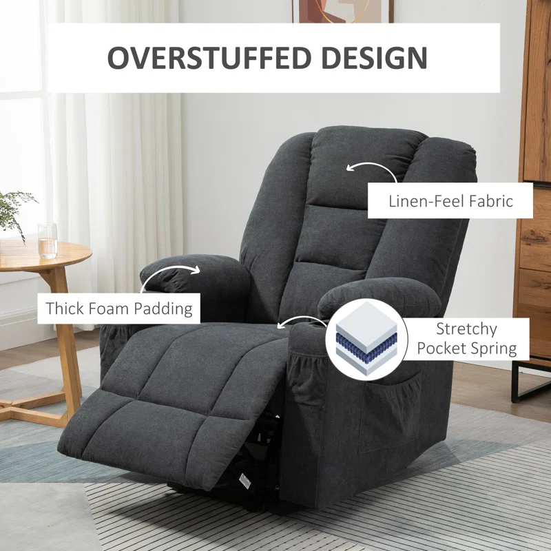Gotti Upholstered Electric Recliner