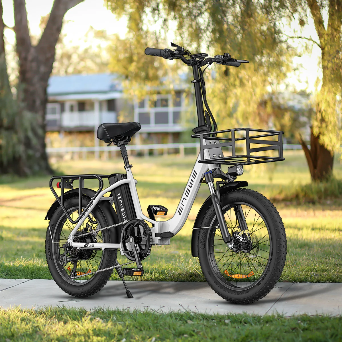 Engwe L20 SE 250W 20 Foldable Electric Bike Trekking E-bike 15.6 Ah Battery E-folding Bike [Pre-Order]