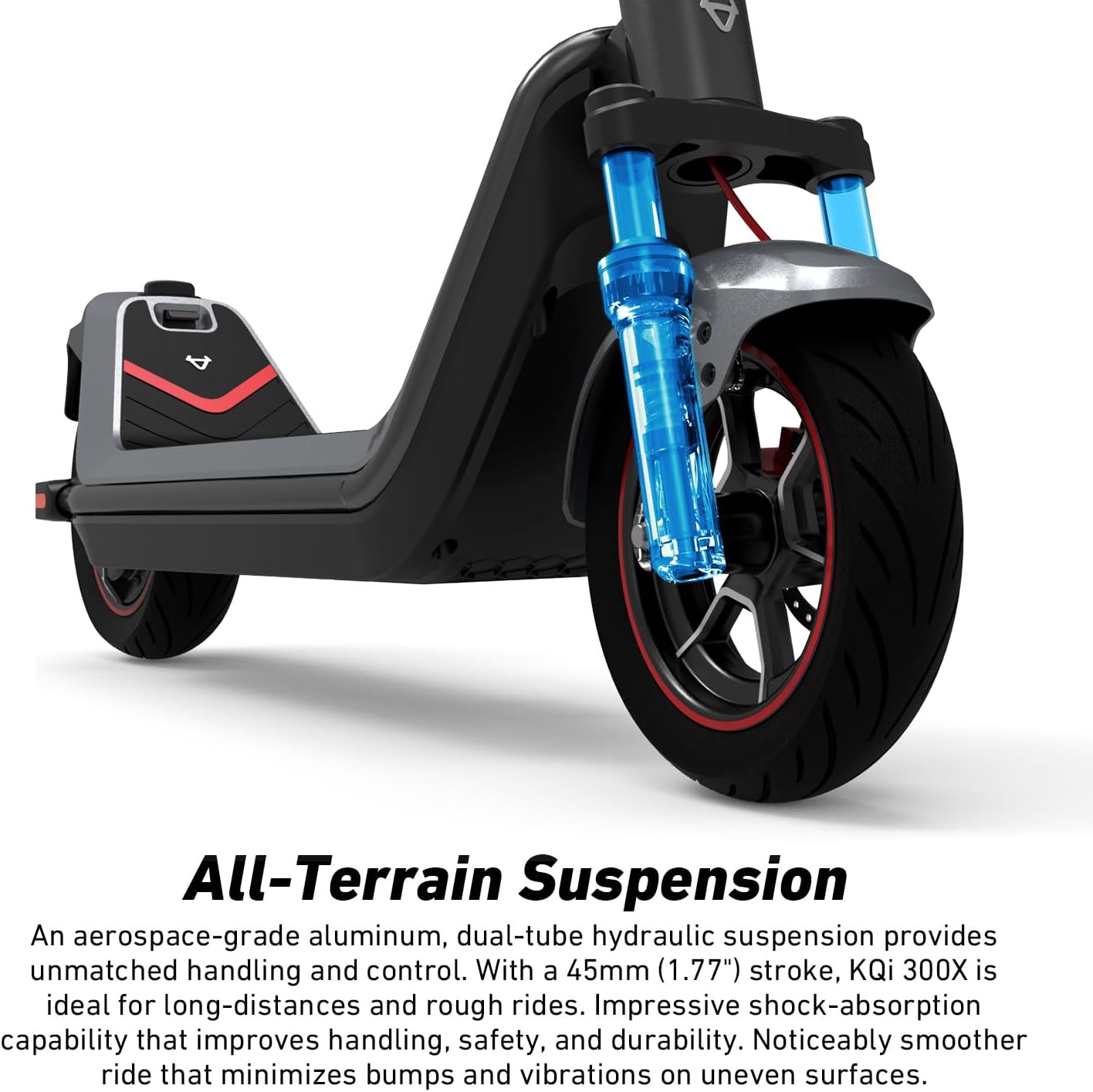 NIU Electric Scooter for Adults - 700W-1000W Peak Power, 48-64KM Long Range, Max Speed 32-38KM/H, Multi Braking System, Wider Deck, Fat Tires, Portable Folding E Scooter, UL Certified