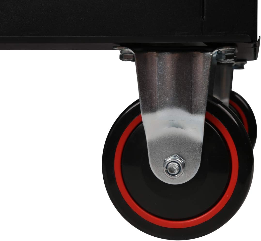 KS Tools ECOline 897.0007 Workshop Trolley with 7 Drawers Black/Red