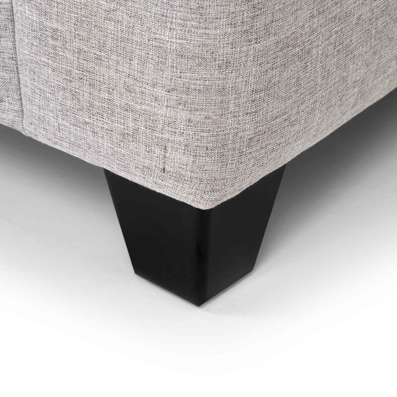 Rosalie 93 Recessed Arm Sofa