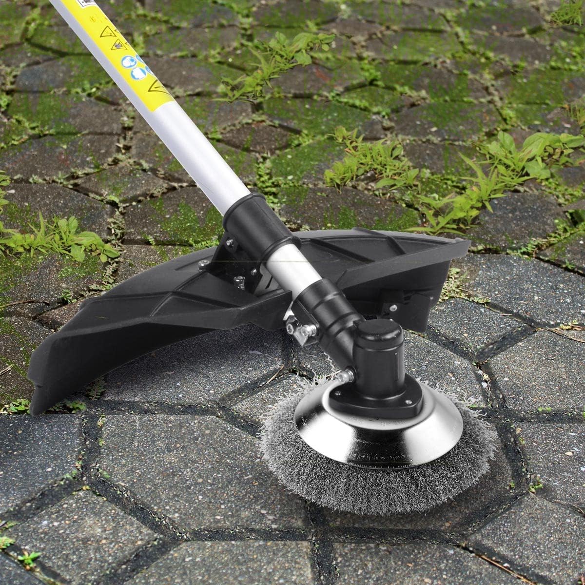 BRAST Petrol Multitool 3.0 HP 6-in-1 Brush Cutter, Hedge Trimmer, Pole Pruner, Weed Remover, Lawn Trimmer, Pruning Saw, Brush Cutter, 52 cm³, TÜV Tested