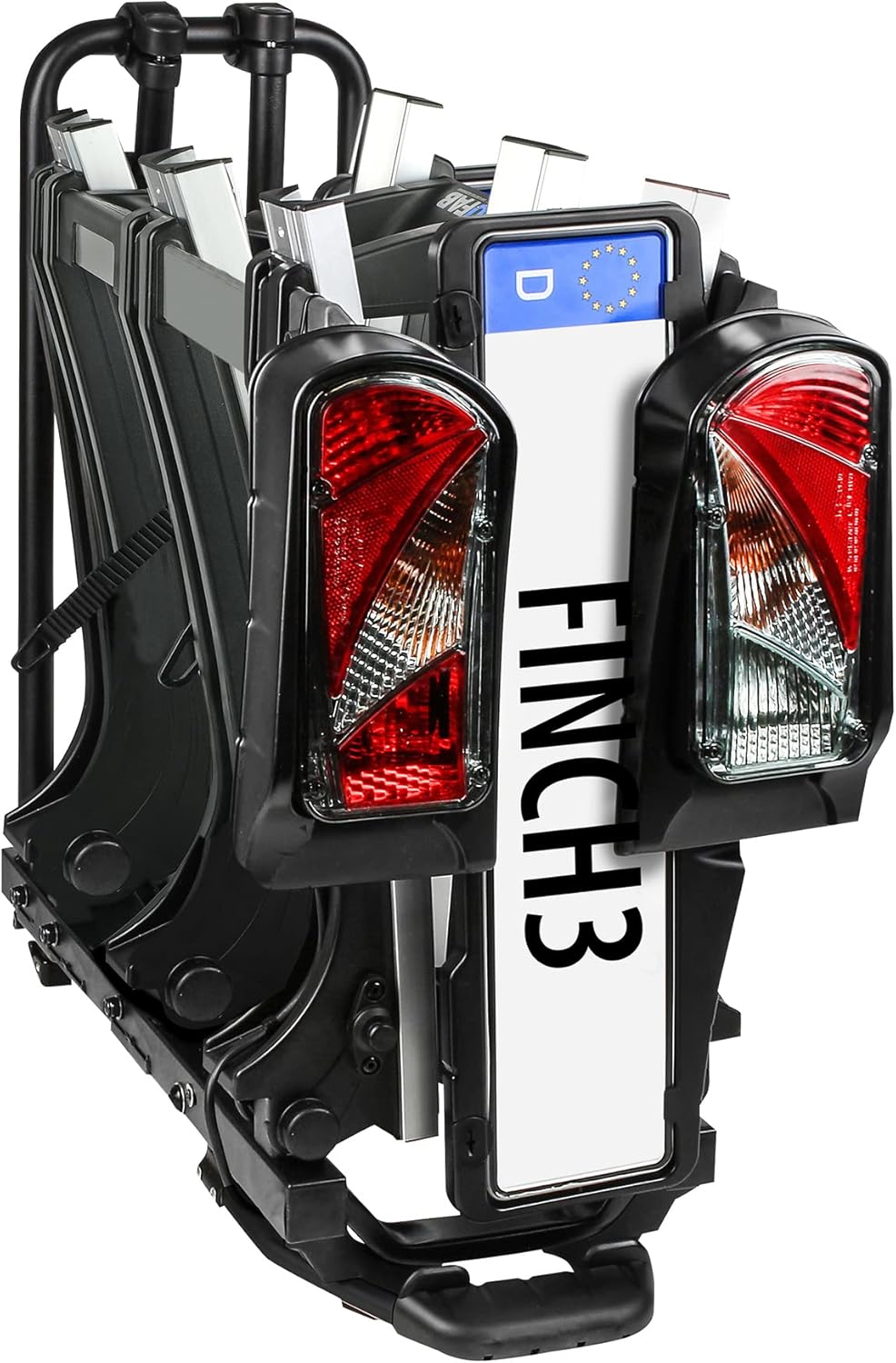 EUFAB 11598 FINCH Bicycle Carrier for 3 Bicycles