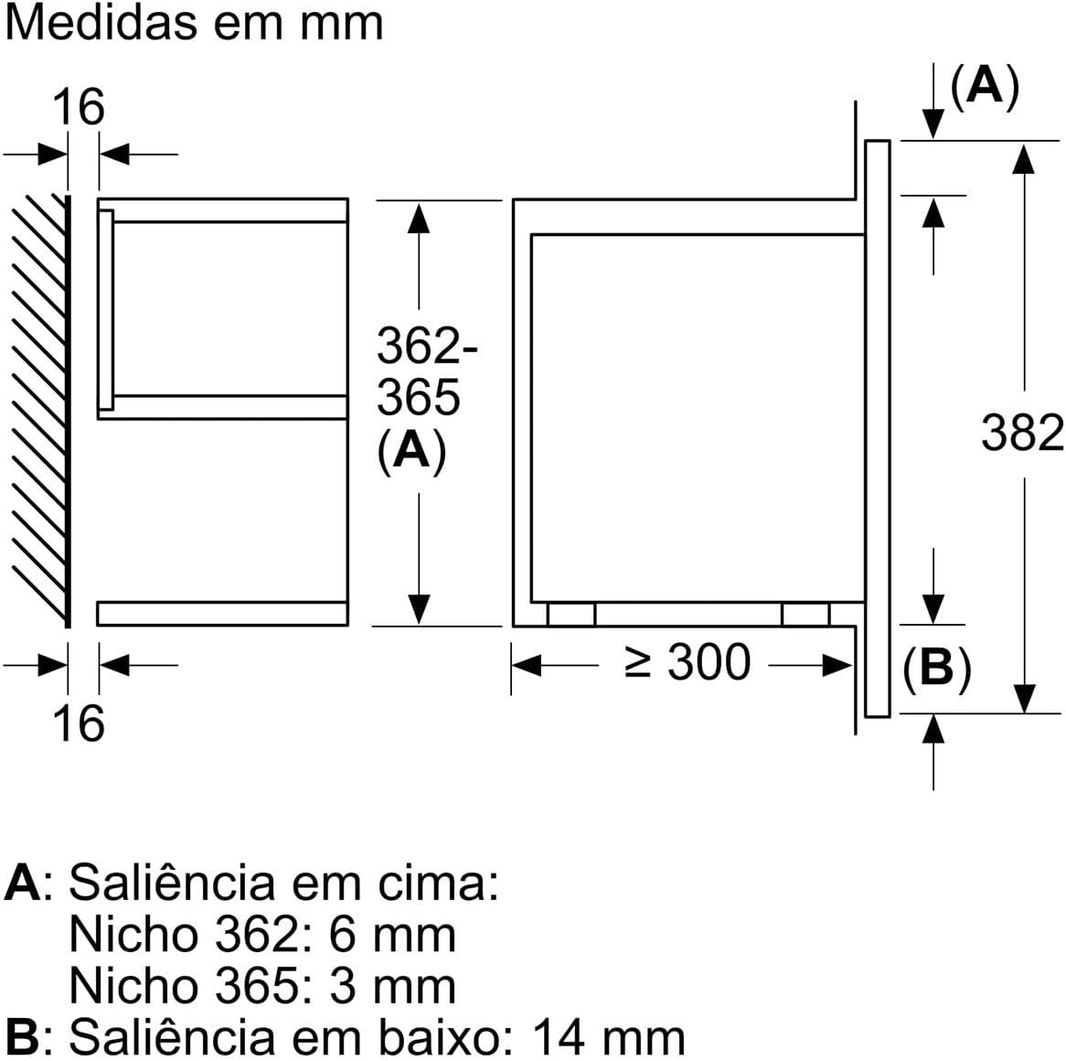 Siemens BF634LGS1 Flush-Mounted Microwave 60 cm Black