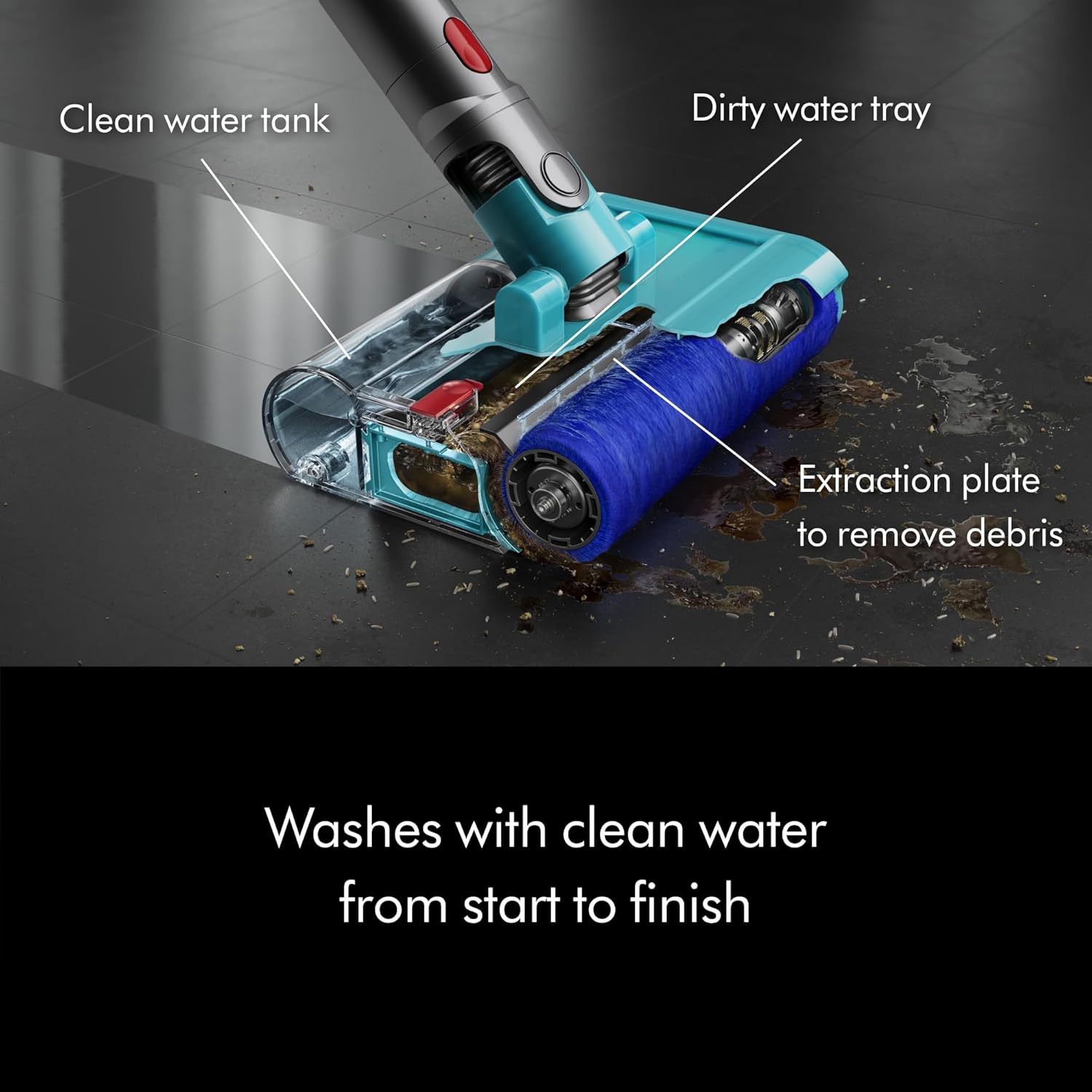 Dyson V15s Detect Submarine​ Wet Dry Vacuum, Yellow/Nickel