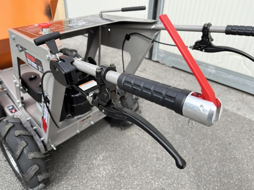 DELEKS MD-400-BS chain driven mini dumper