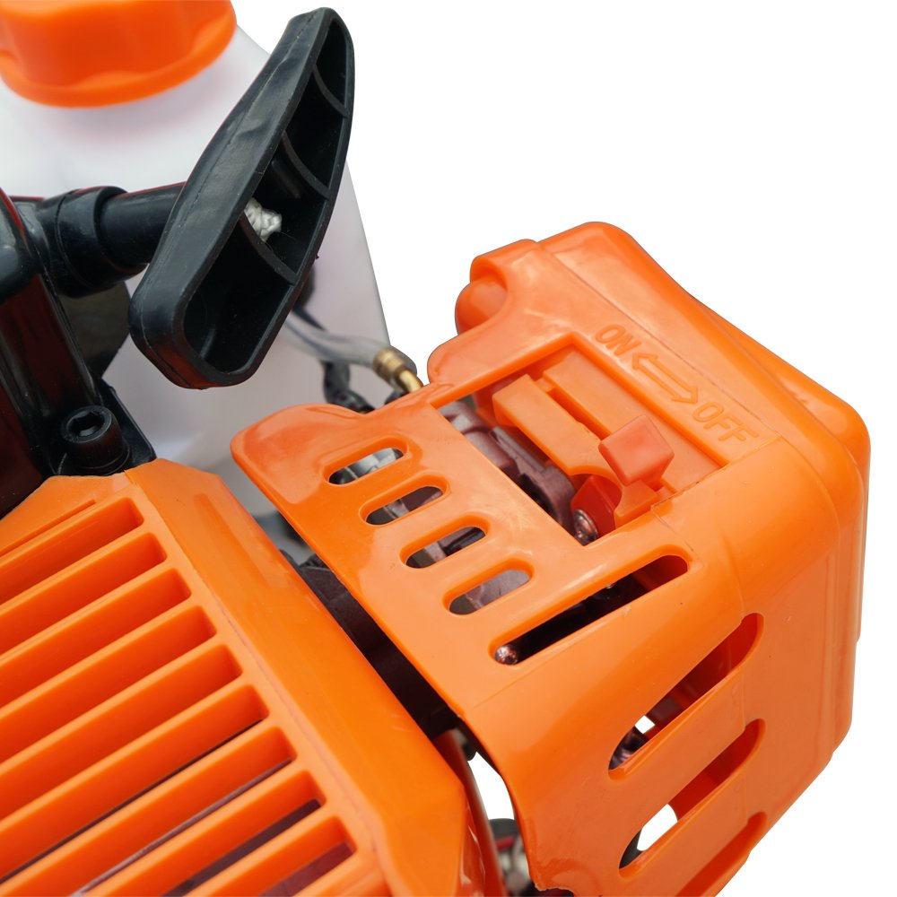 Motor gasoline drill for soil VIKI engine 52SS and Drilling 150 mm