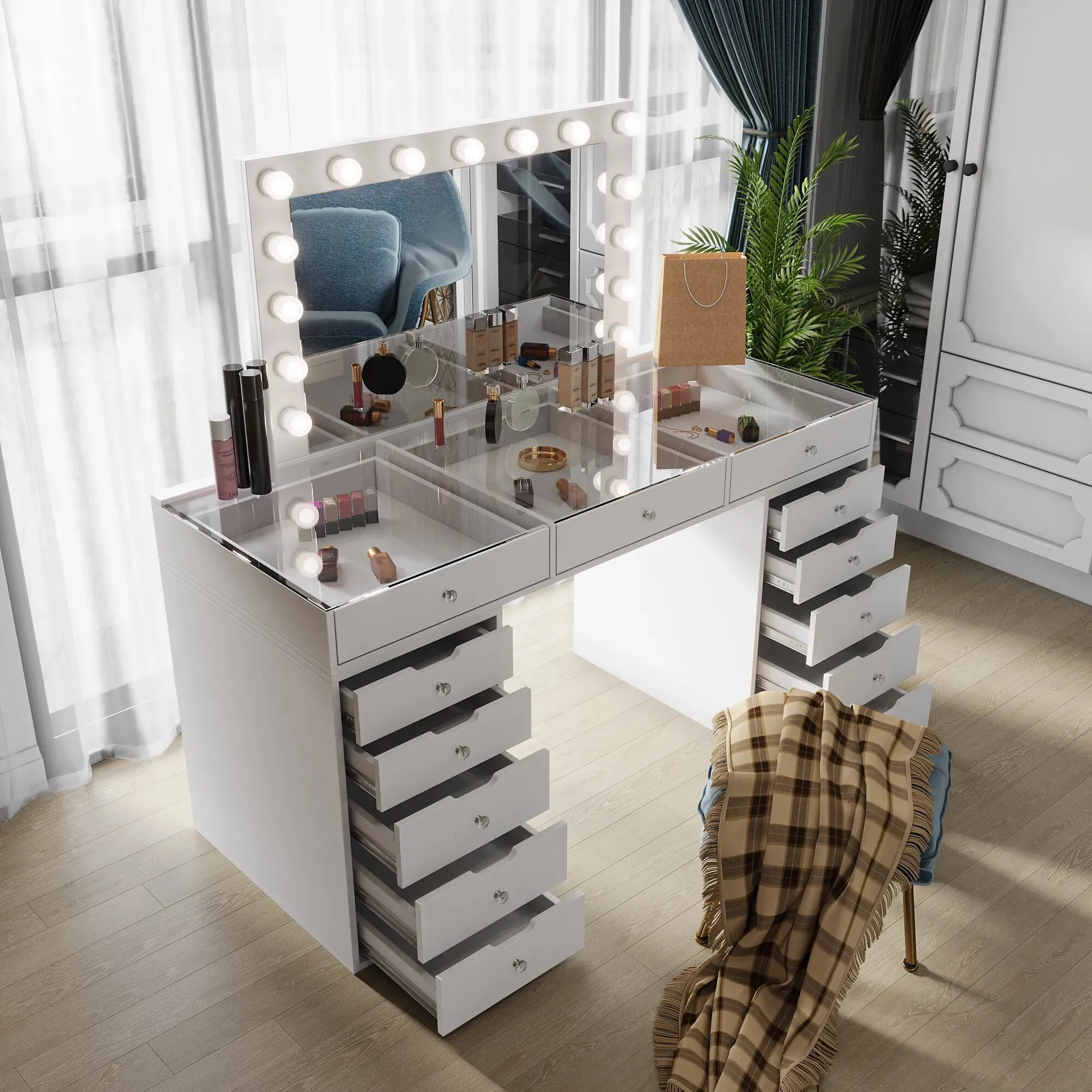 Multifunctional Vanity Mirror dressing table