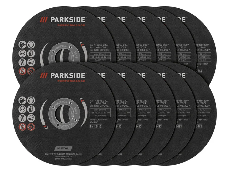 PARKSIDE PERFORMANCE Disque pour meuleuse d'angle