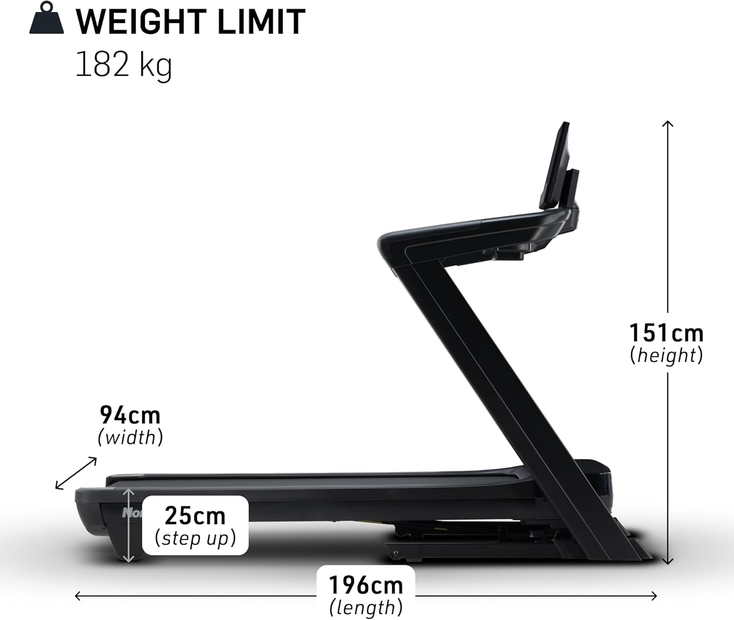 NordicTrack Commercial Series 1250, 1750, 2450: Expertly Engineered Foldable Treadmill, Treadmills for Home Use, Walking Treadmill with Incline, Superior Interactive Training Experience