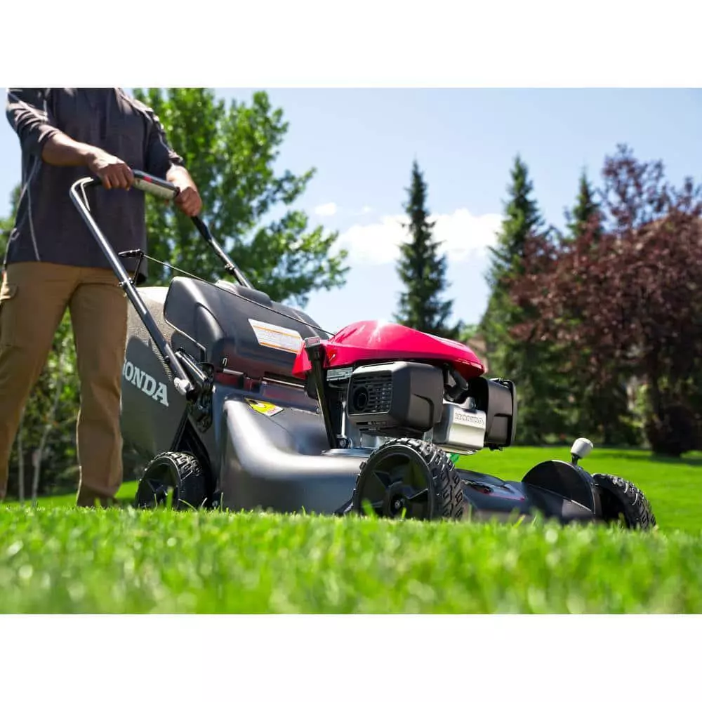 Honda 21 in. 3-in-1 Variable Speed Gas Walk Behind Self-Propelled Lawn Mower with Auto Choke
