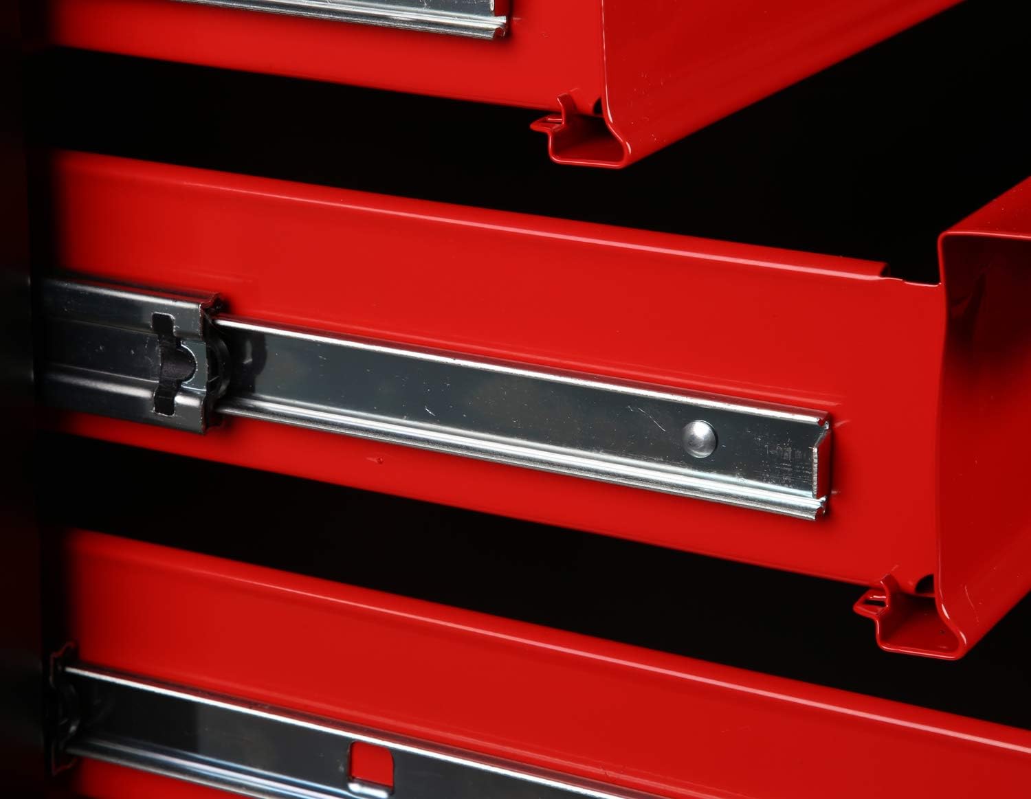 KS Tools ECOline 897.0007 Workshop Trolley with 7 Drawers Black/Red