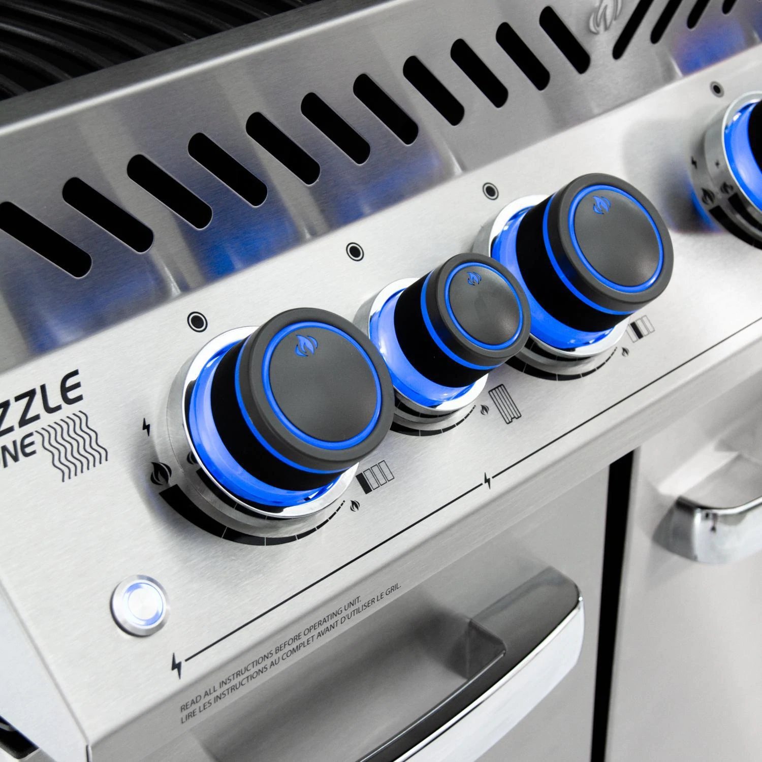 Napoleon Prestige 500 Propane Gas Grill with Infrared Rear Burner and Infrared Side Burner and Rotisserie Kit - P500RSIBPSS-3