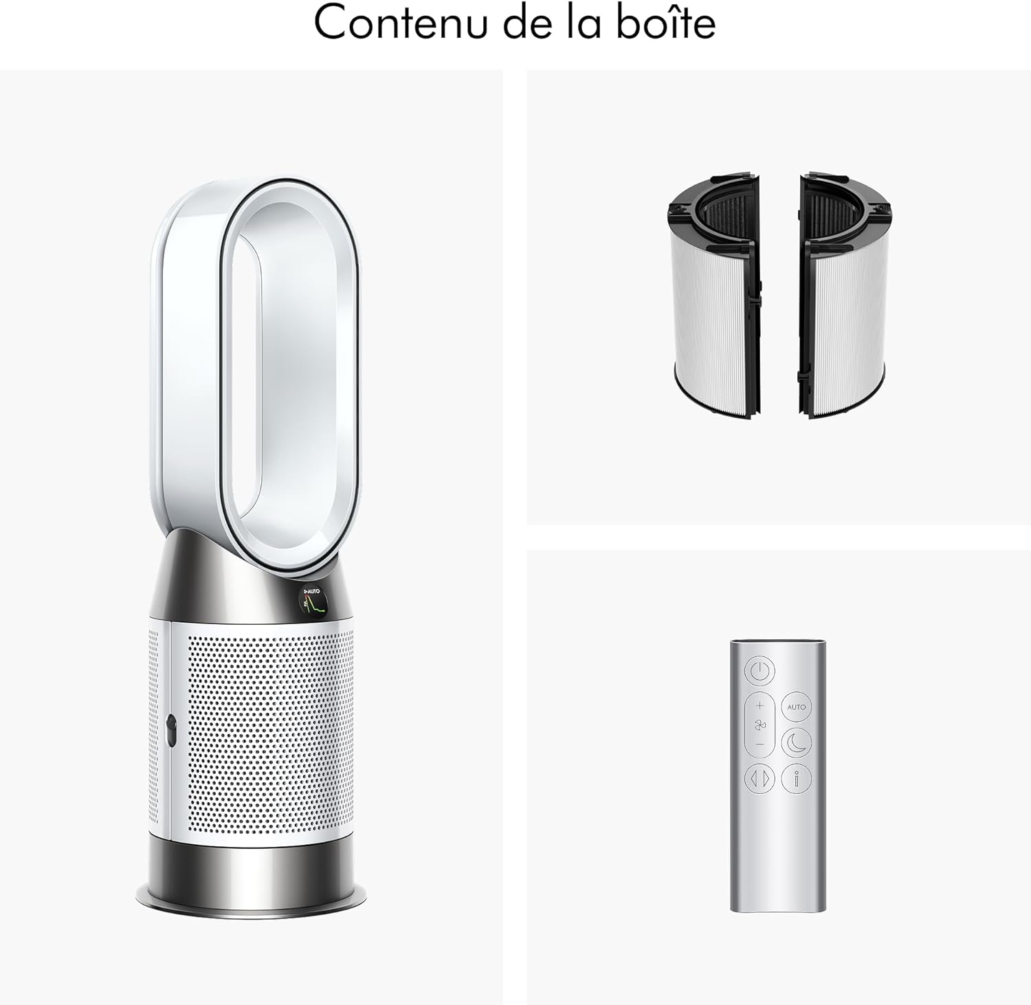 Dyson Purifier Hot+Cool HP1 Purifying Heater (White/White)