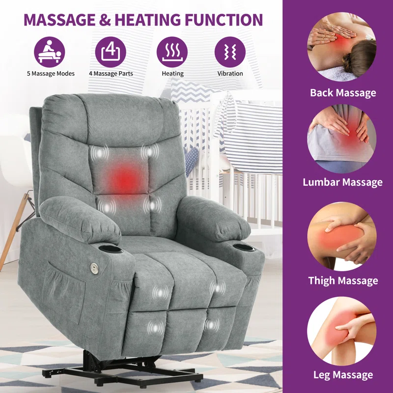 Upholstered Electric Recliner