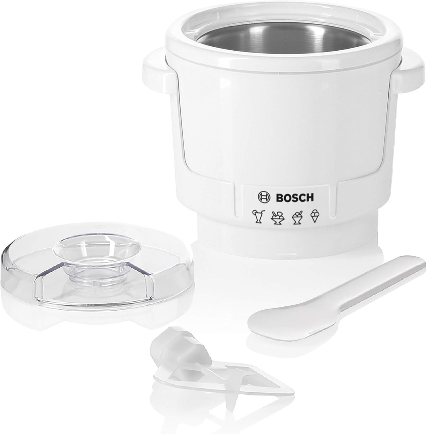 Bosch Series Food Processor MUM5XL72, integrated scale, 2x 3.9L & MUZ5EB2, 550ml bowl