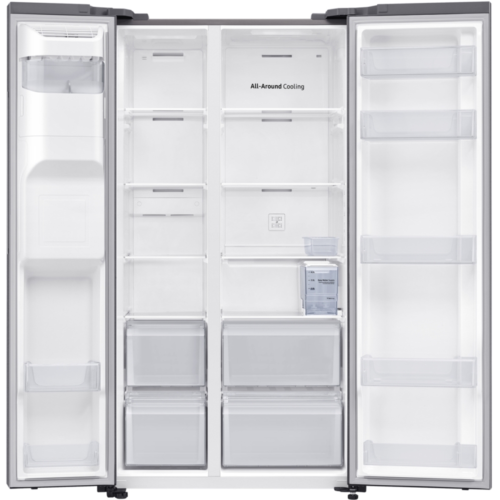 Samsung RS64DG5303S9EU American Fridge Freezer, Non-Plumbed, Stainless Steel, E Rated