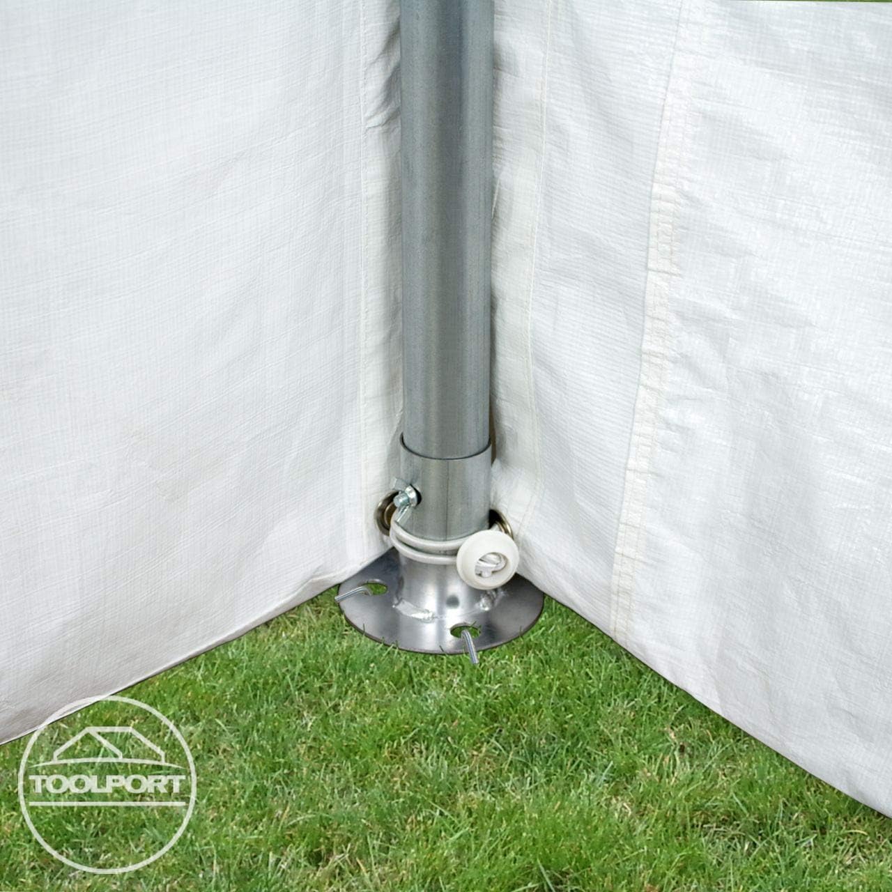 TOOLPORT PE Premium Variant Tent, 6x12 m
