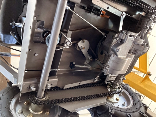 DELEKS MD-400-BS chain driven mini dumper