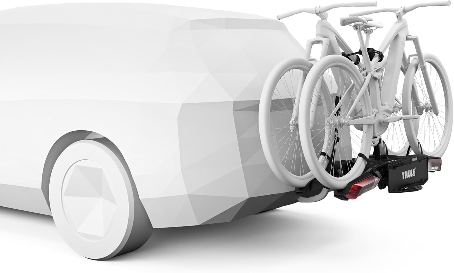 Thule Epos Fahrradträger für Anhängerkupplung 2 Fahrräder, Black